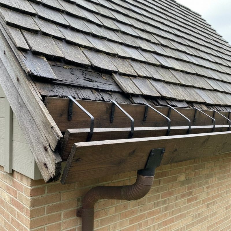 Wooden Gutter Repair